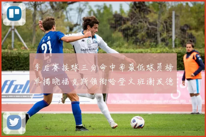 季后赛接球三分命中率最低球员榜单揭晓福克斯领衔哈登文班谢泼德紧随其后